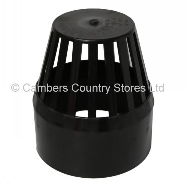 Soil Pipe & Fittings BS427B Vent Cowl 110mm Cambers Country Store